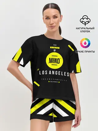 Женская пижама с шортами / OFF-MIND