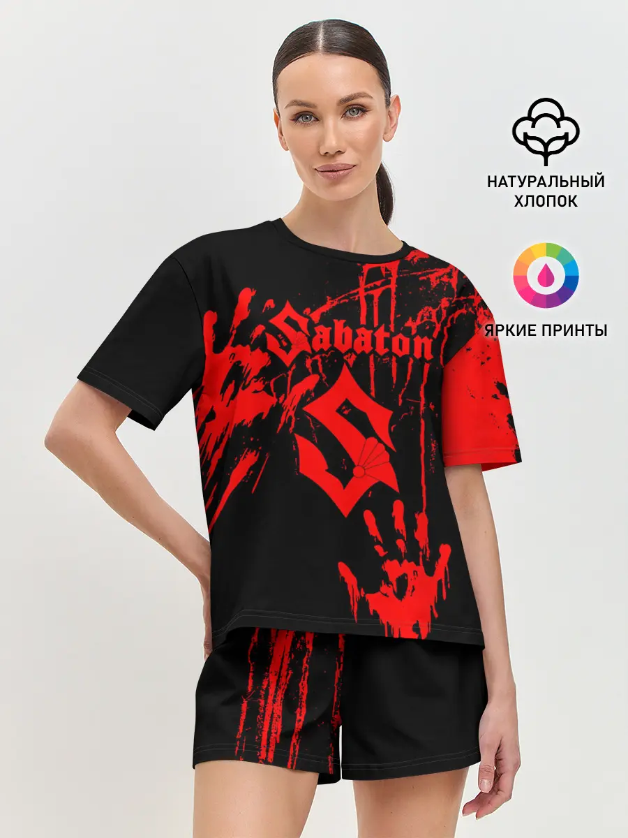 Женская пижама с шортами / Sabaton