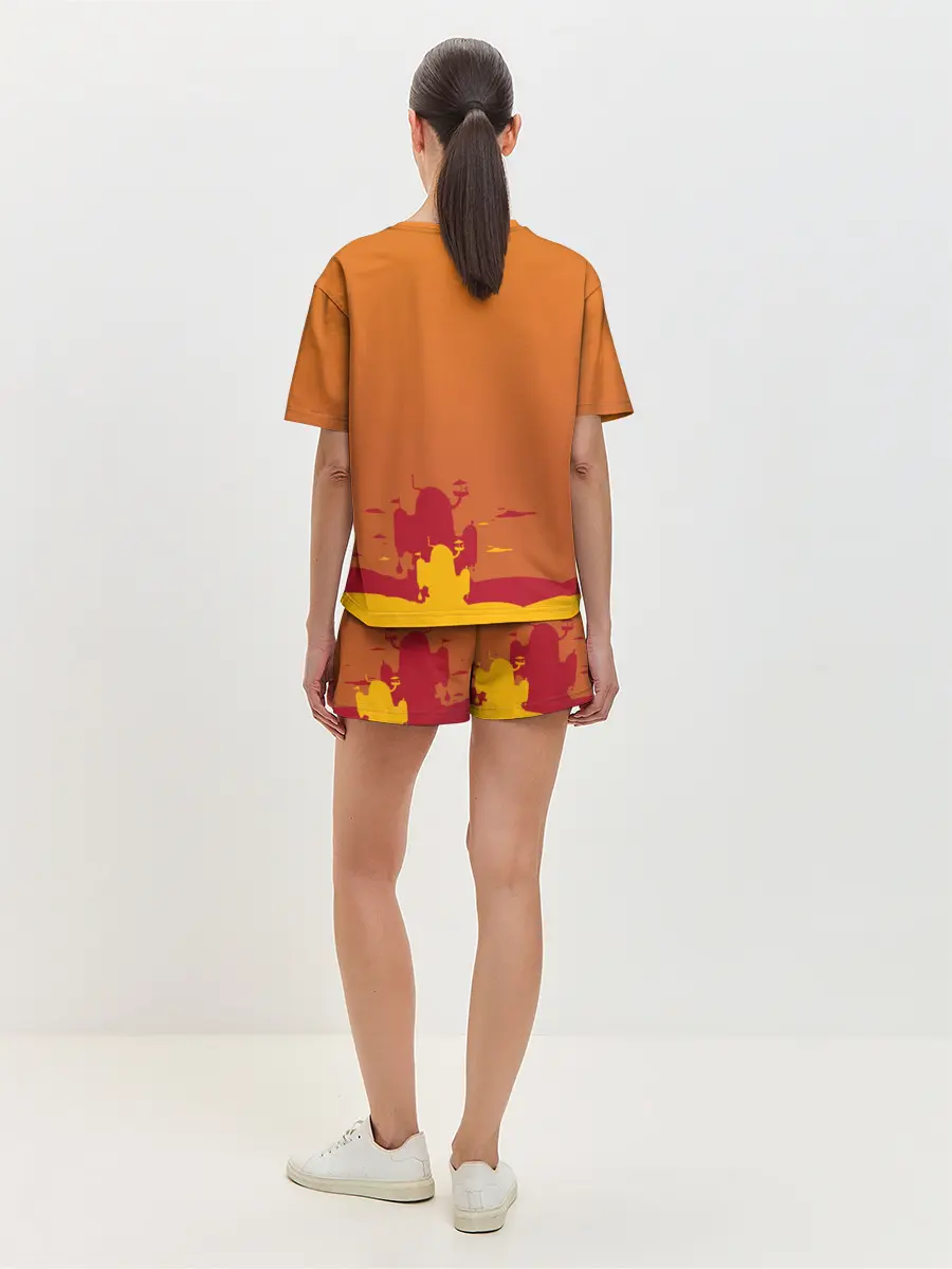 Женская пижама с шортами / Get your hero on DUDE