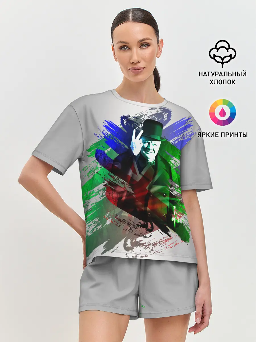 Женская пижама с шортами / Winston Churchill