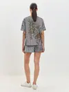 Женская пижама с шортами / Цикады