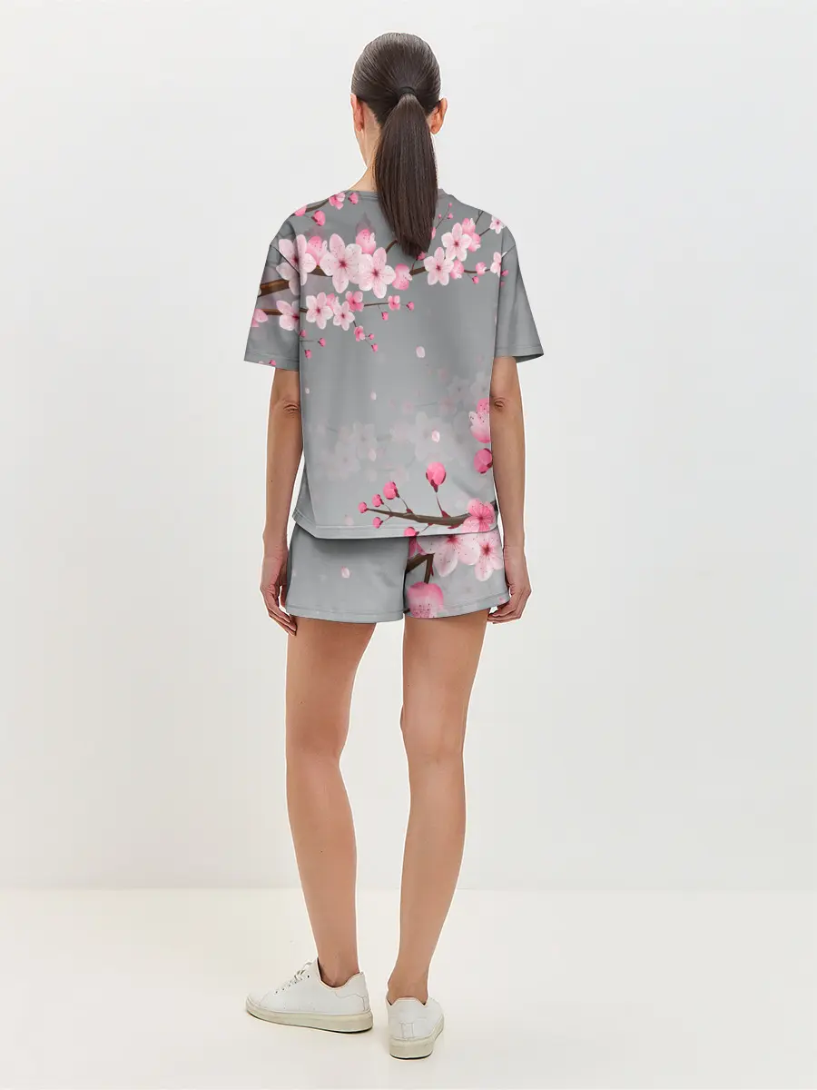 Женская пижама с шортами / САКУРА | SAKURA