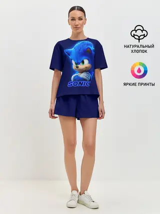 Женская пижама с шортами / SONIC