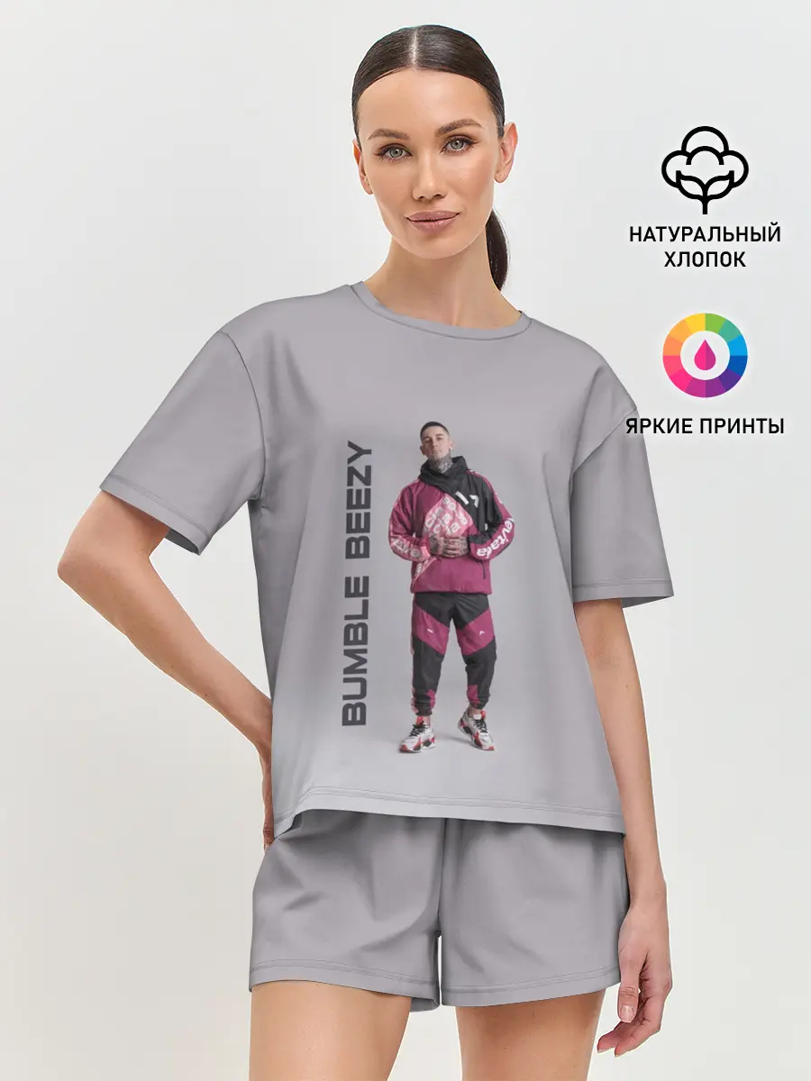 Женская пижама с шортами / Bumble Beezy