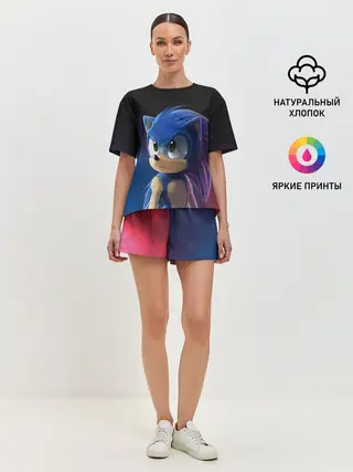 Женская пижама с шортами / SONIC