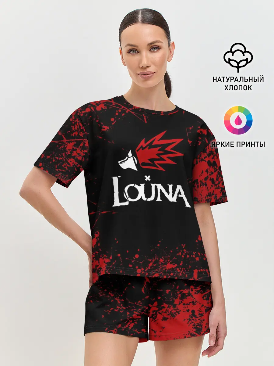 Женская пижама с шортами / Louna