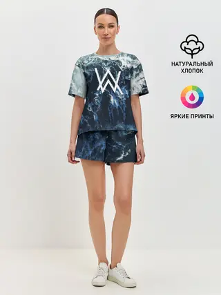 Женская пижама с шортами / Alan Walker