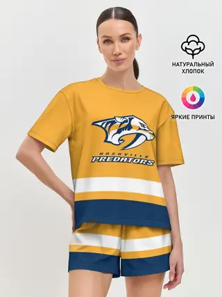 Женская пижама с шортами / Нэшвилл Предаторз