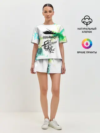 Женская пижама с шортами / Papa Roach