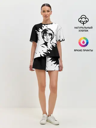 Женская пижама с шортами / Zемфира