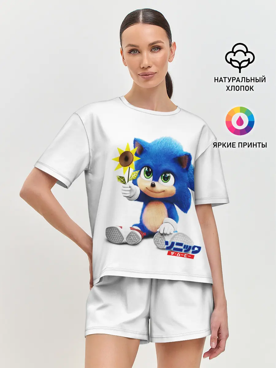 Женская пижама с шортами / SONIC