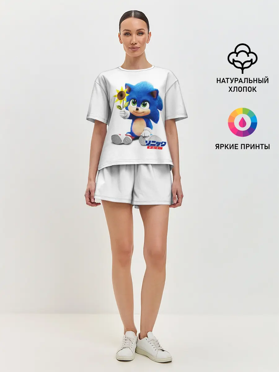 Женская пижама с шортами / SONIC