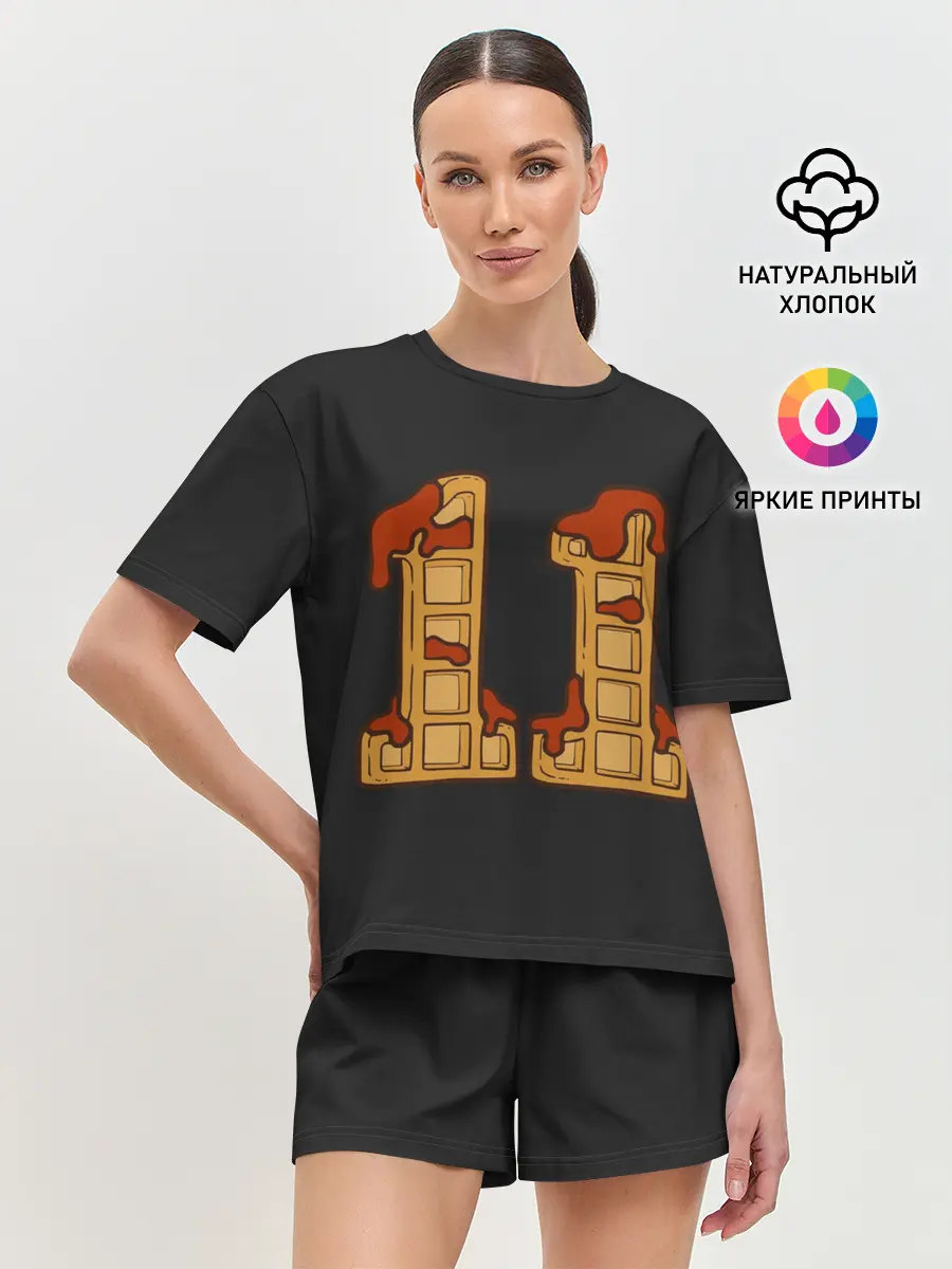 Женская пижама с шортами / 11