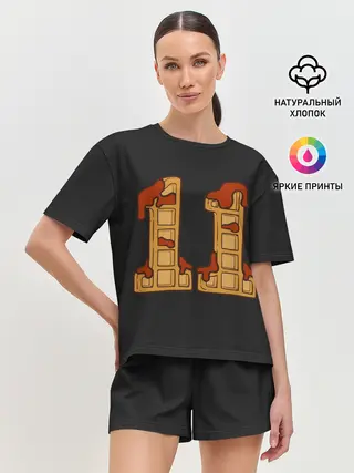 Женская пижама с шортами / 11