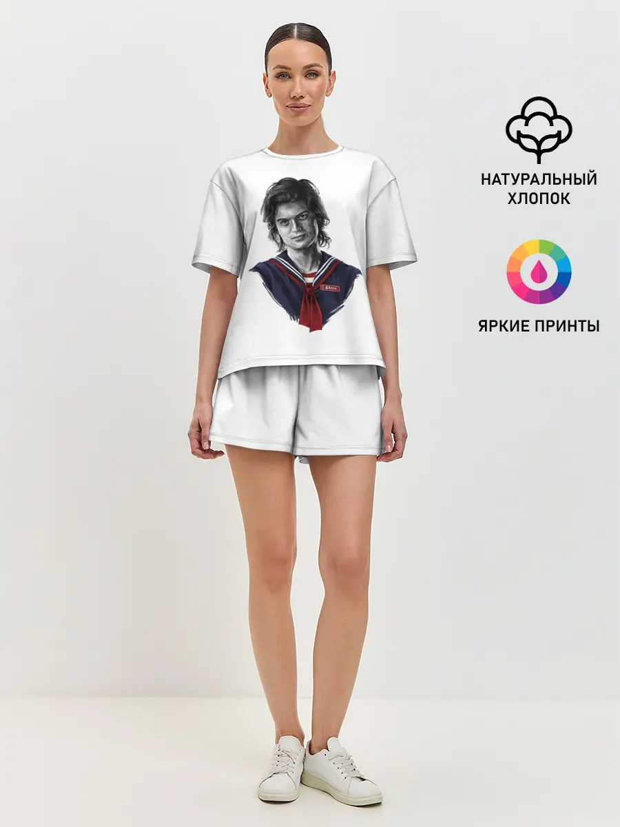 Женская пижама с шортами / Стив