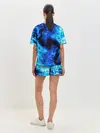 Женская пижама с шортами / СИНИЙ ОГОНЬ | BLUE FIRE