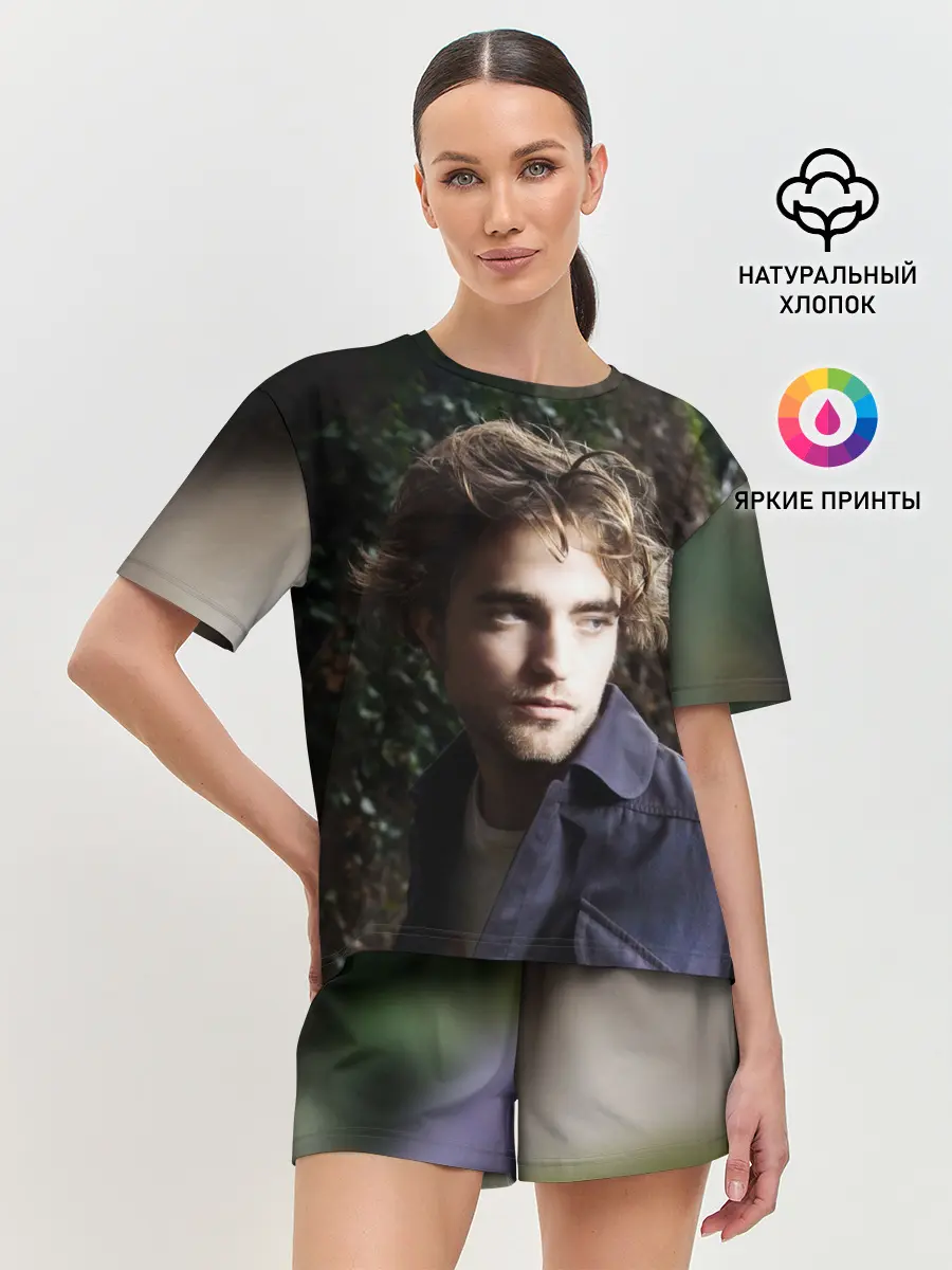 Женская пижама с шортами / Роберт Паттинсон