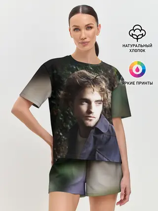 Женская пижама с шортами / Роберт Паттинсон