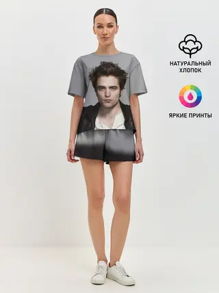 Женская пижама с шортами / РОБЕРТ ПАТТИНСОН