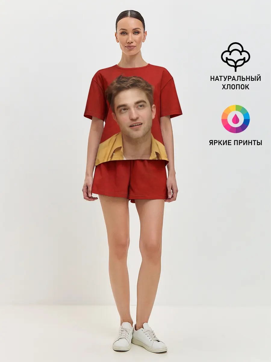 Женская пижама с шортами / ROBERT PATTINSON