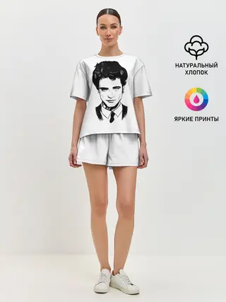 Женская пижама с шортами / РОБЕРТ ПАТТИНСОН