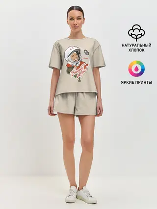 Женская пижама с шортами / Спасибо, Юра!