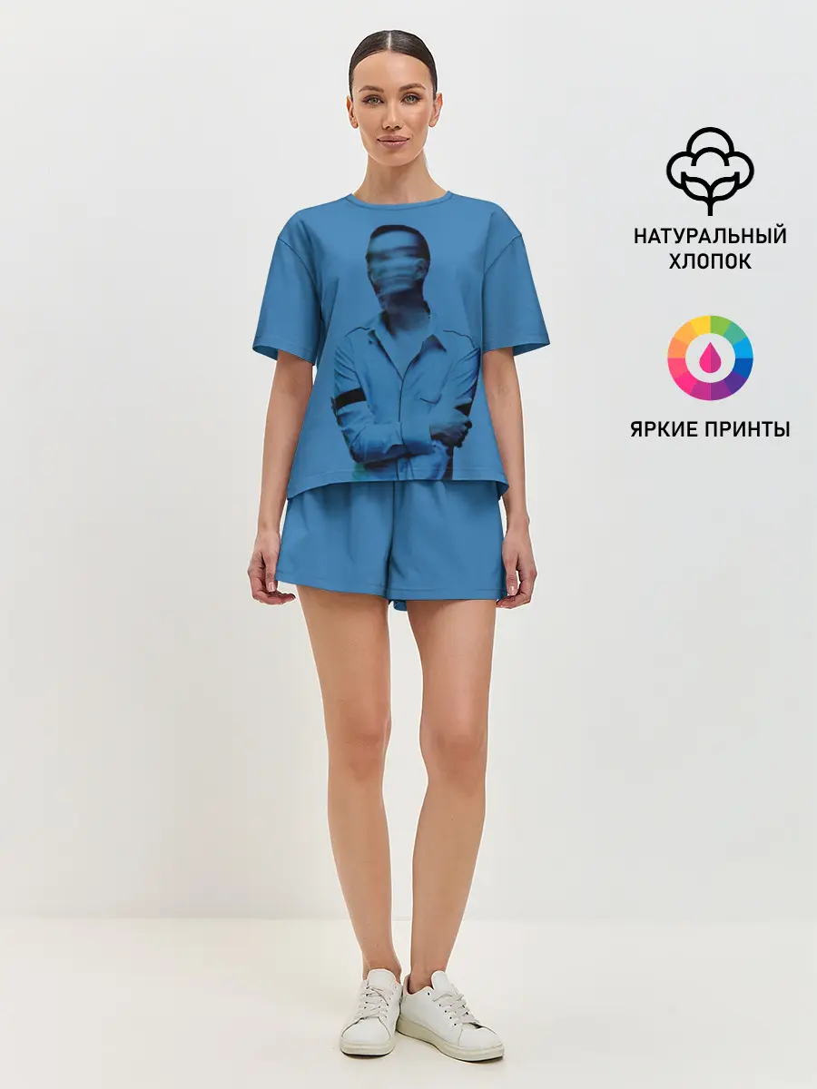 Женская пижама с шортами / PALCEBO Sleeping with Ghosts