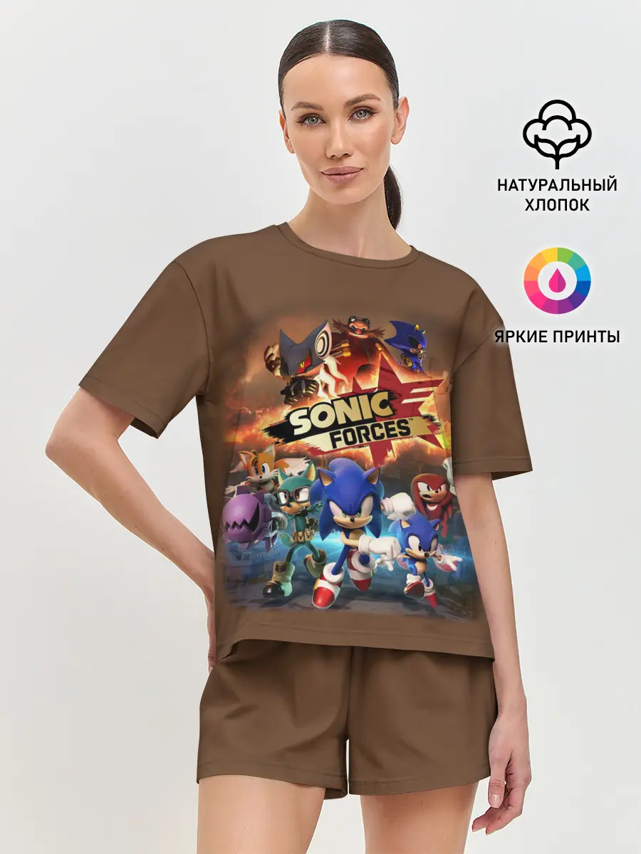 Женская пижама с шортами / SONIC