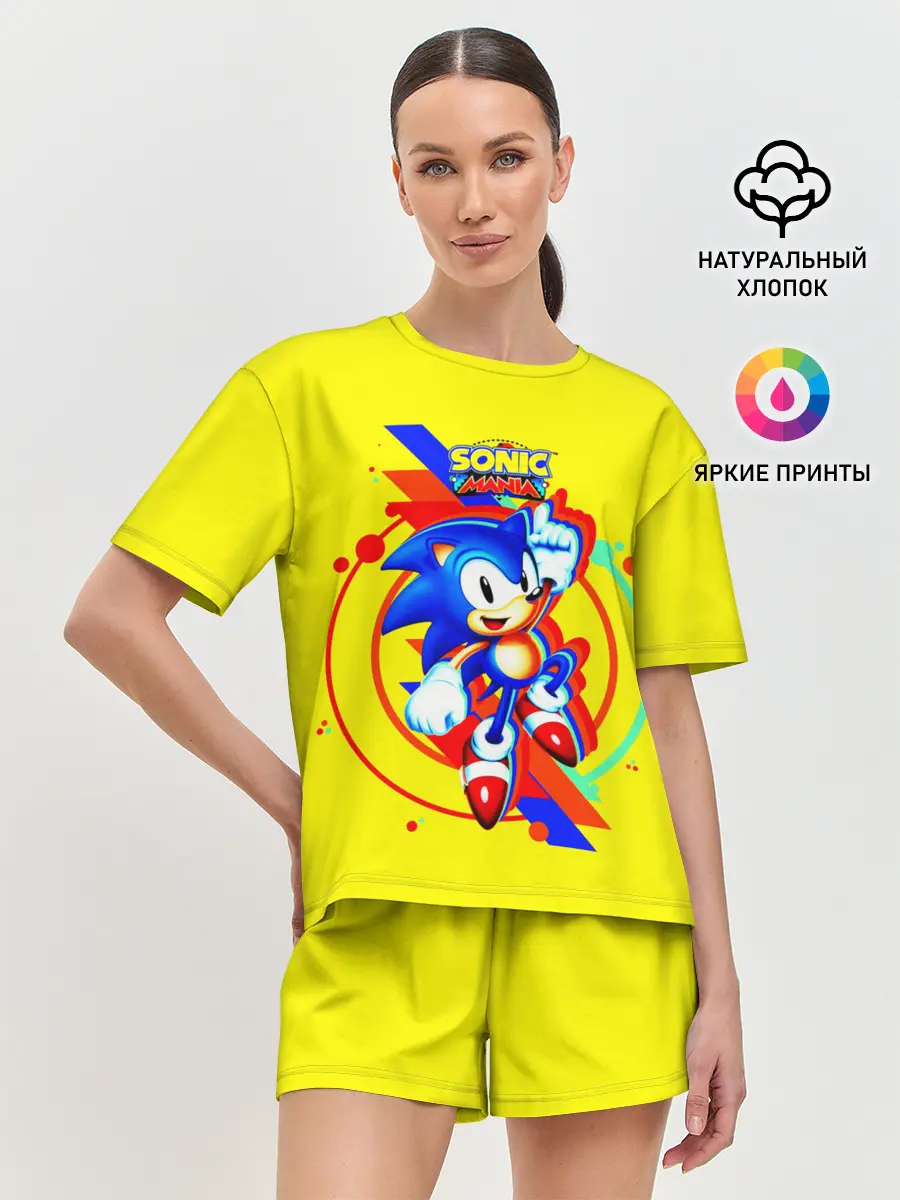 Женская пижама с шортами / SONIC