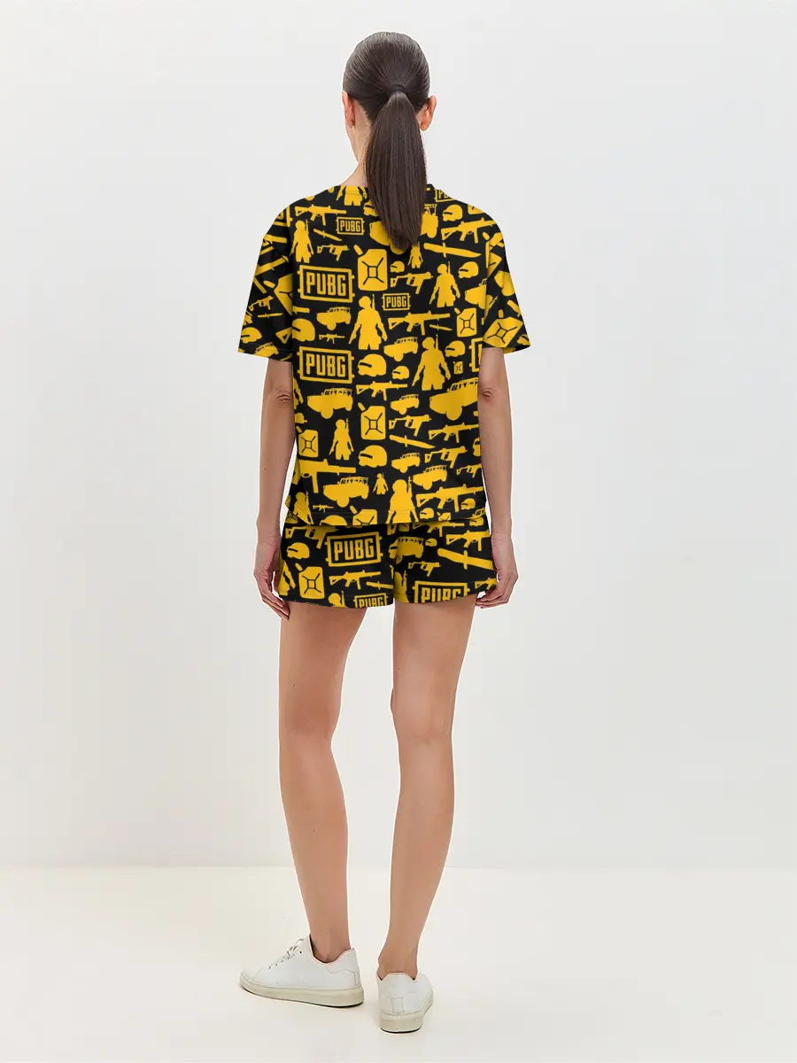Женская пижама с шортами / PUBG