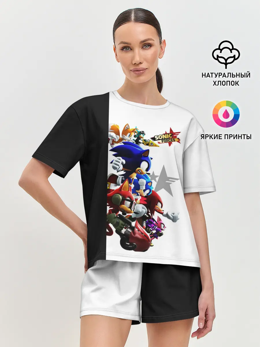 Женская пижама с шортами / SONIC