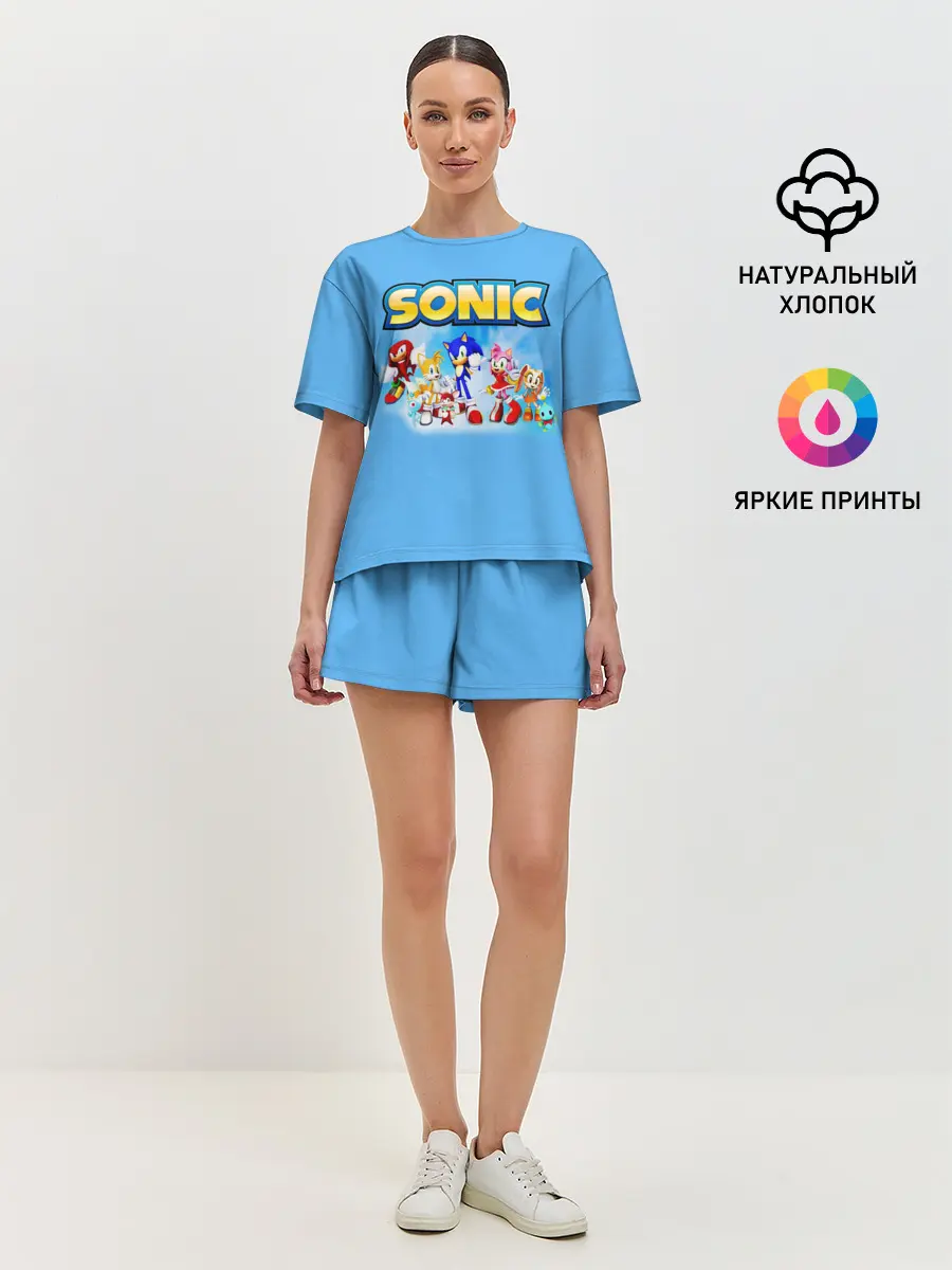 Женская пижама с шортами / SONIC