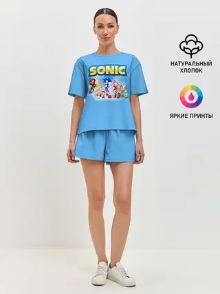 Женская пижама с шортами / SONIC