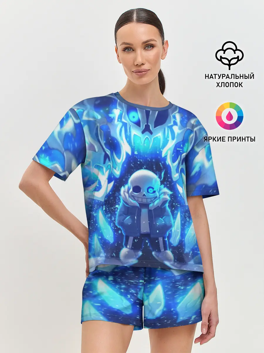 Женская пижама с шортами / UNDERTALE | АНДЕРТЕЙЛ