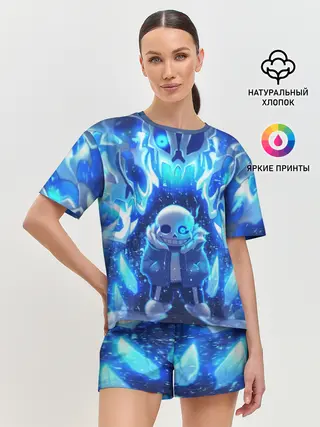 Женская пижама с шортами / UNDERTALE | АНДЕРТЕЙЛ