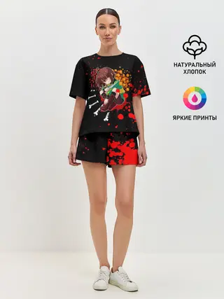 Женская пижама с шортами / UNDERTALE