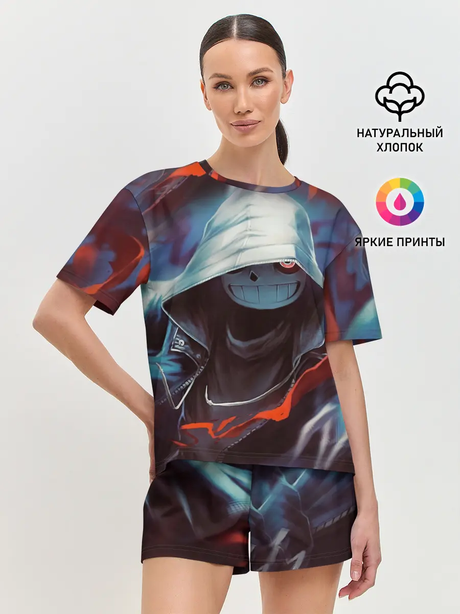 Женская пижама с шортами / UNDERTALE | АНДЕРТЕЙЛ