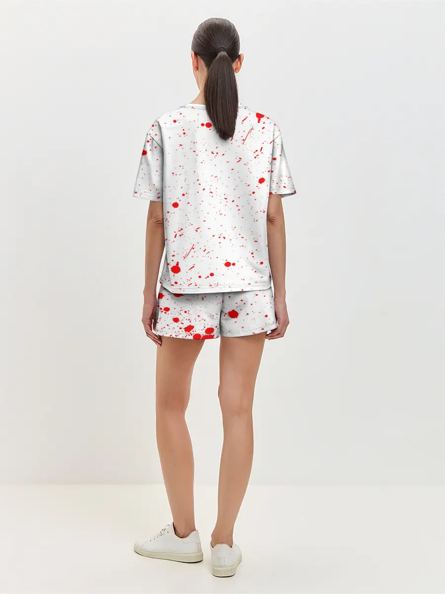 Женская пижама с шортами / Свирепый Сайтама