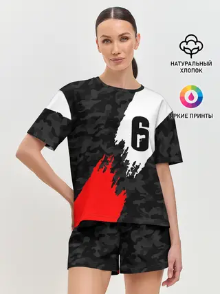 Женская пижама с шортами / RAINBOW SIX SIEGE