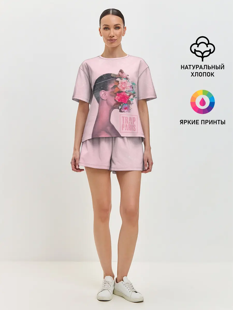 Женская пижама с шортами / Trap Paris