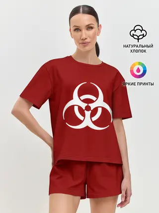 Женская пижама с шортами / Plague Inc