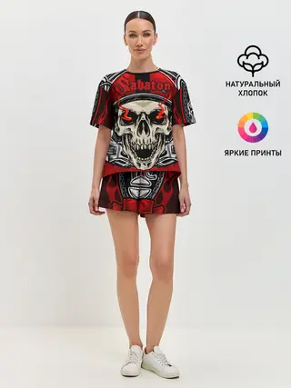 Женская пижама с шортами / SABATON