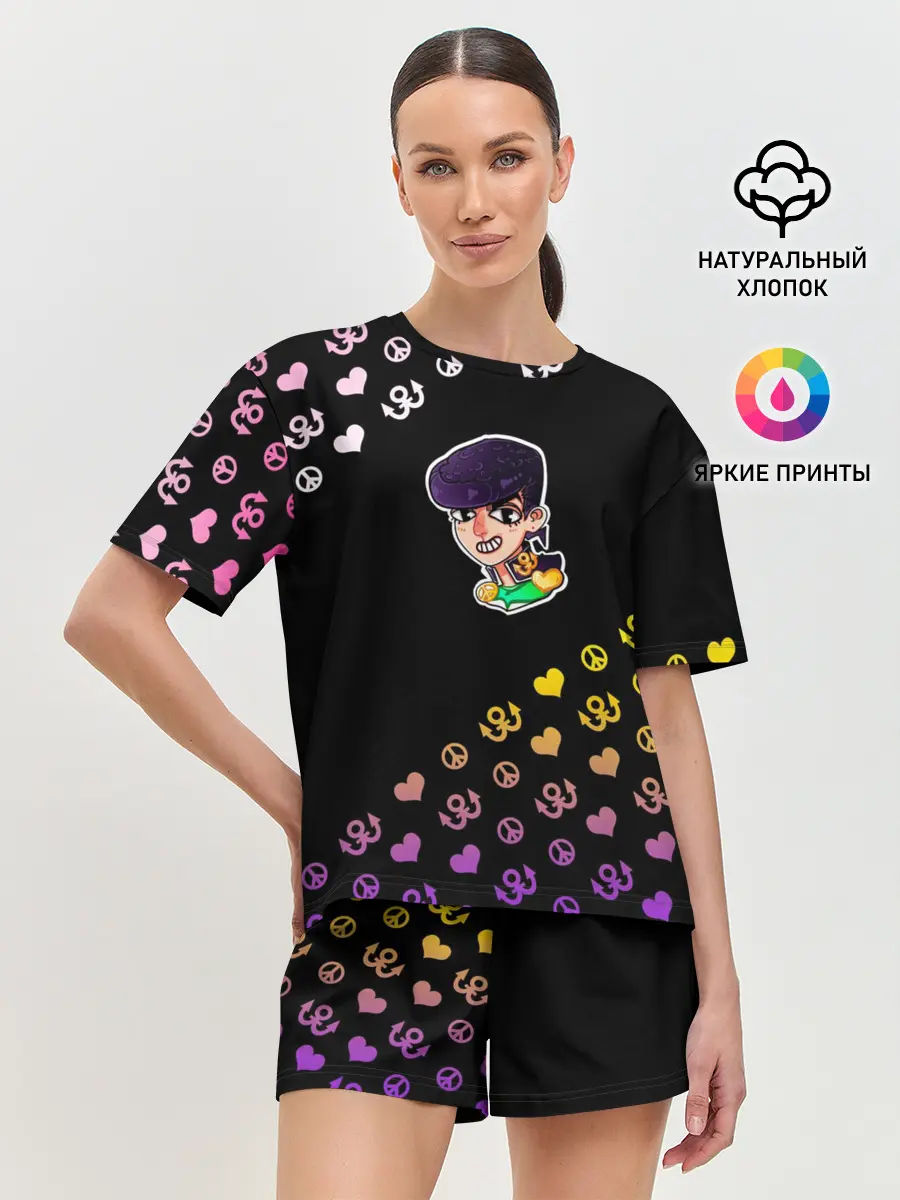 Женская пижама с шортами / Jojo diamond