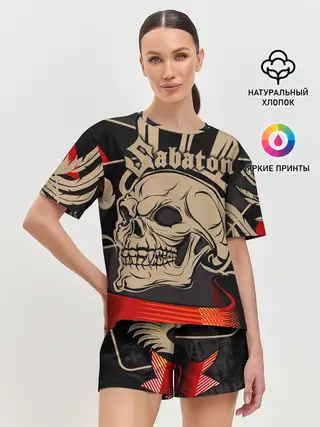 Женская пижама с шортами / SABATON