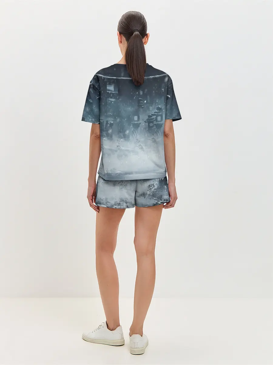 Женская пижама с шортами / GHOST OF TSUSHIM.