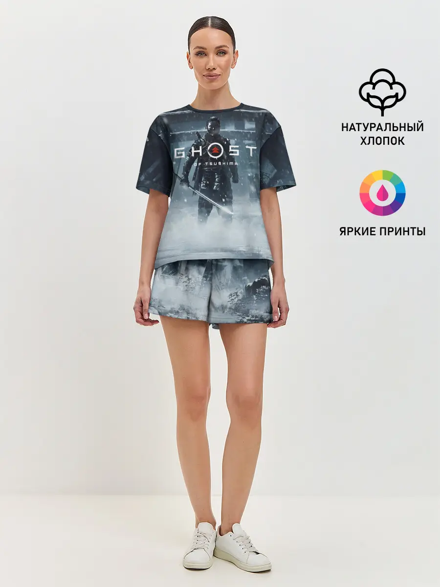 Женская пижама с шортами / GHOST OF TSUSHIM.
