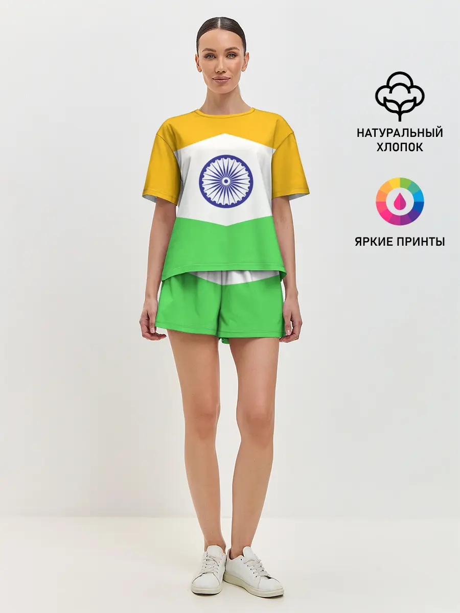 Женская пижама с шортами / ИНДИЯ | INDIA