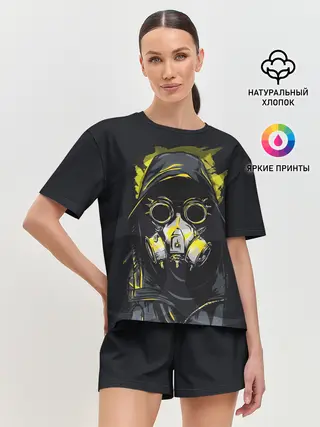 Женская пижама с шортами / Pandemia