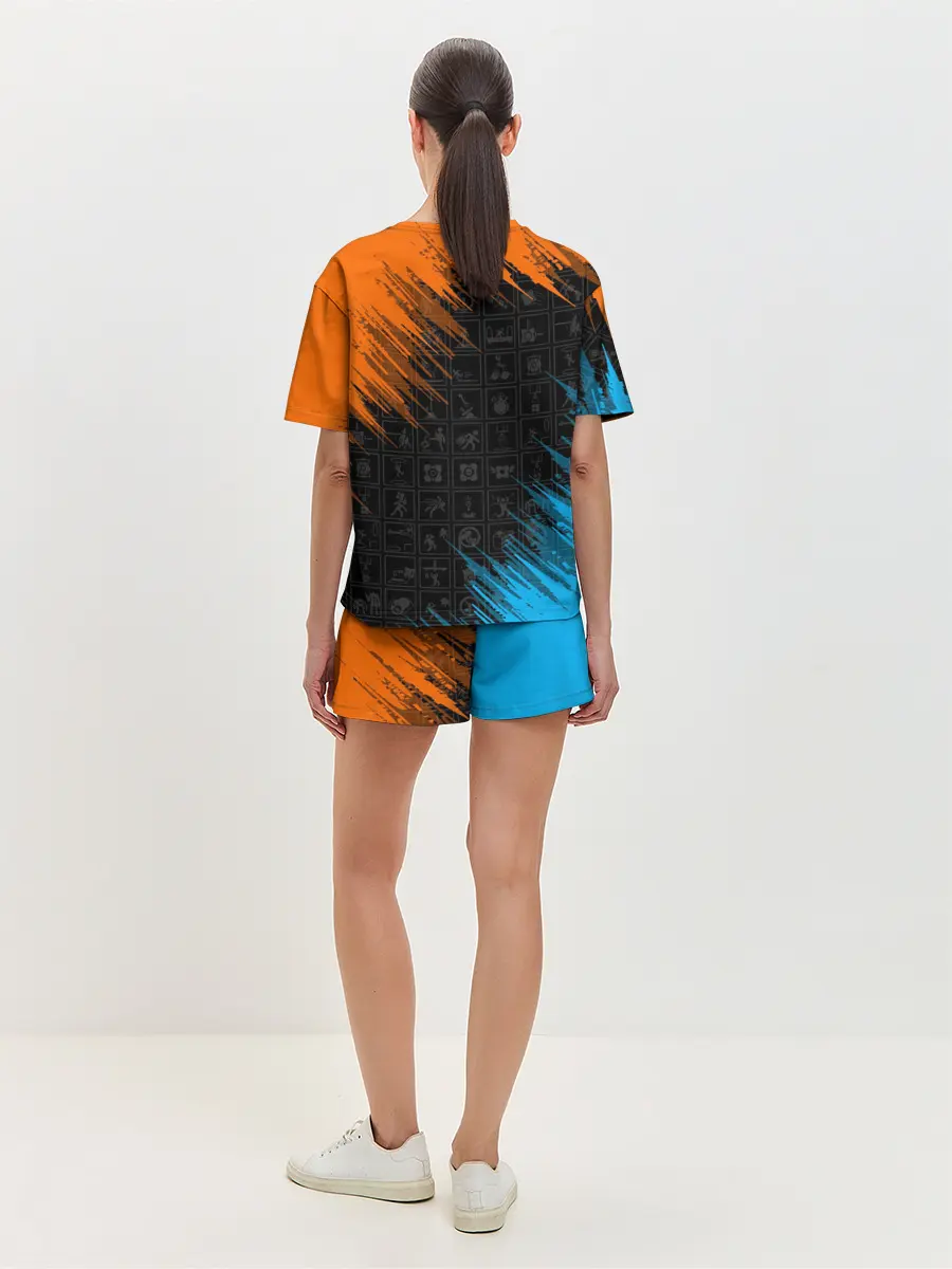 Женская пижама с шортами / PORTAL 2