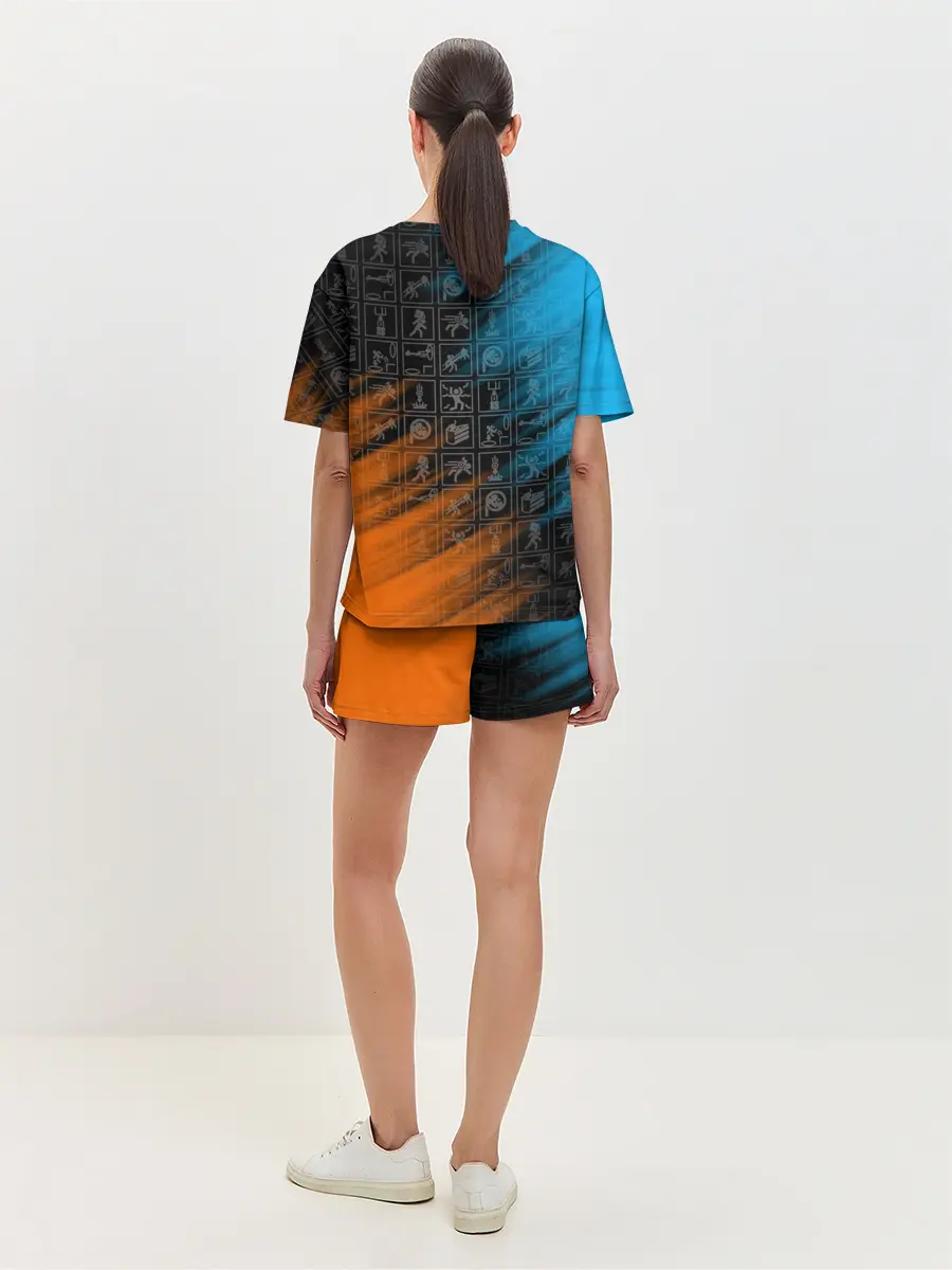 Женская пижама с шортами / PORTAL 2